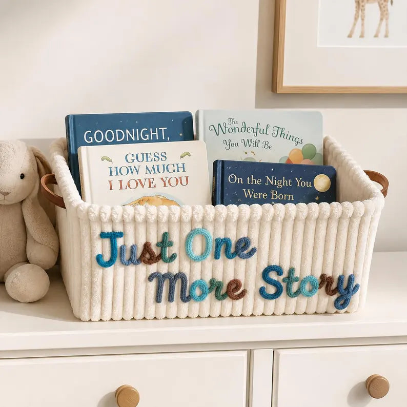Personalized Baby Storytime Basket