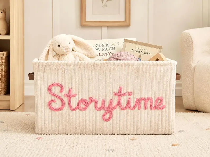 Personalized Baby Storytime Basket