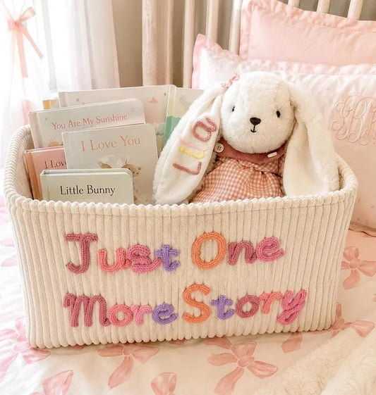 Personalized Baby Storytime Basket